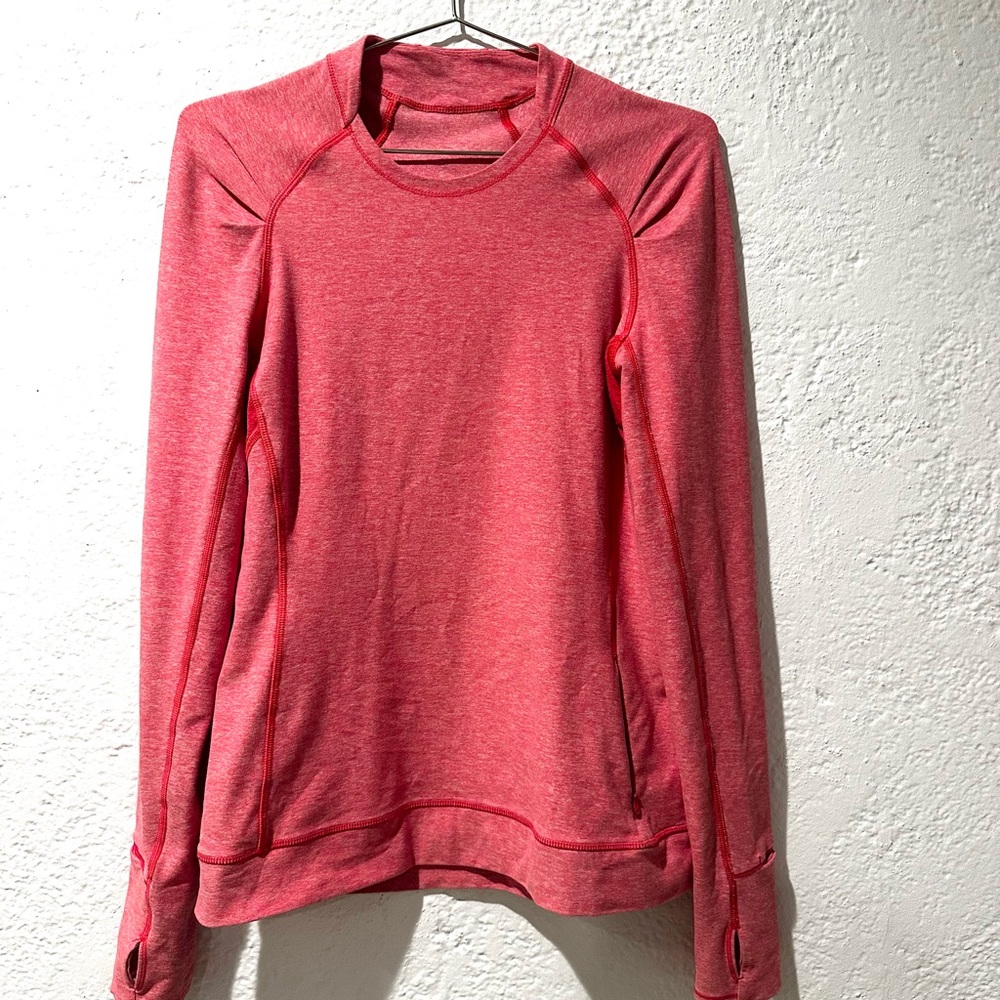 lululemon athletica Coral Long Sleeve Top